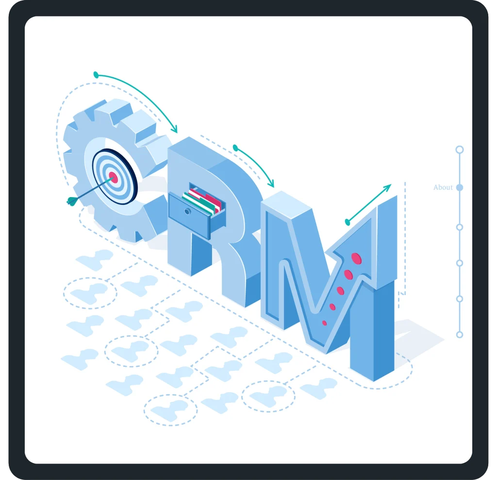 Illustration article "Qu'est-ce qu'un CRM ?"