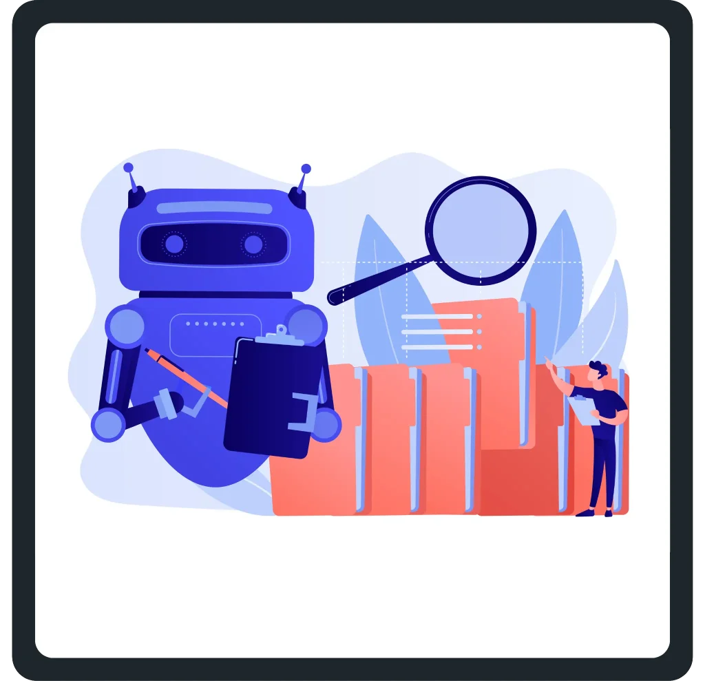 Illustration de l'IA et gouvernance des données