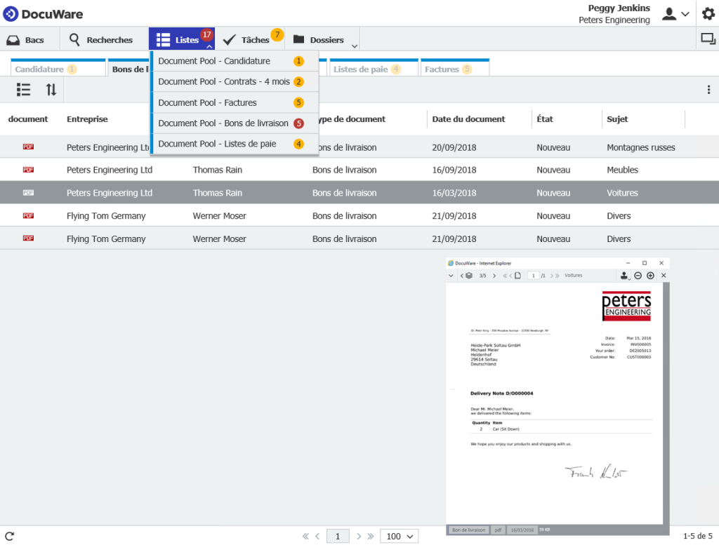 DocuWare Task Manager