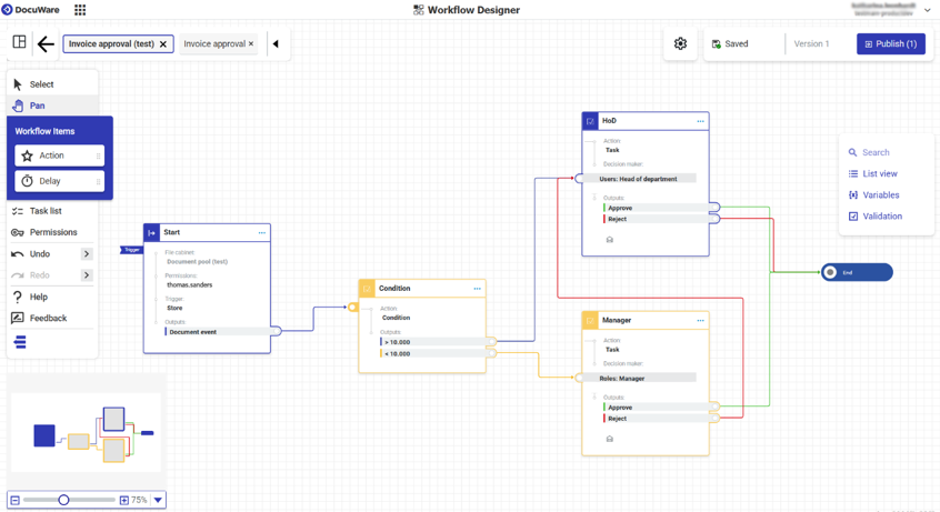 Workflow Designer web on-premises 7.14